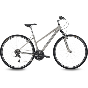 Ridgeback Momentum open frame 19 inch bike matte platinum Pro Cycle Centre